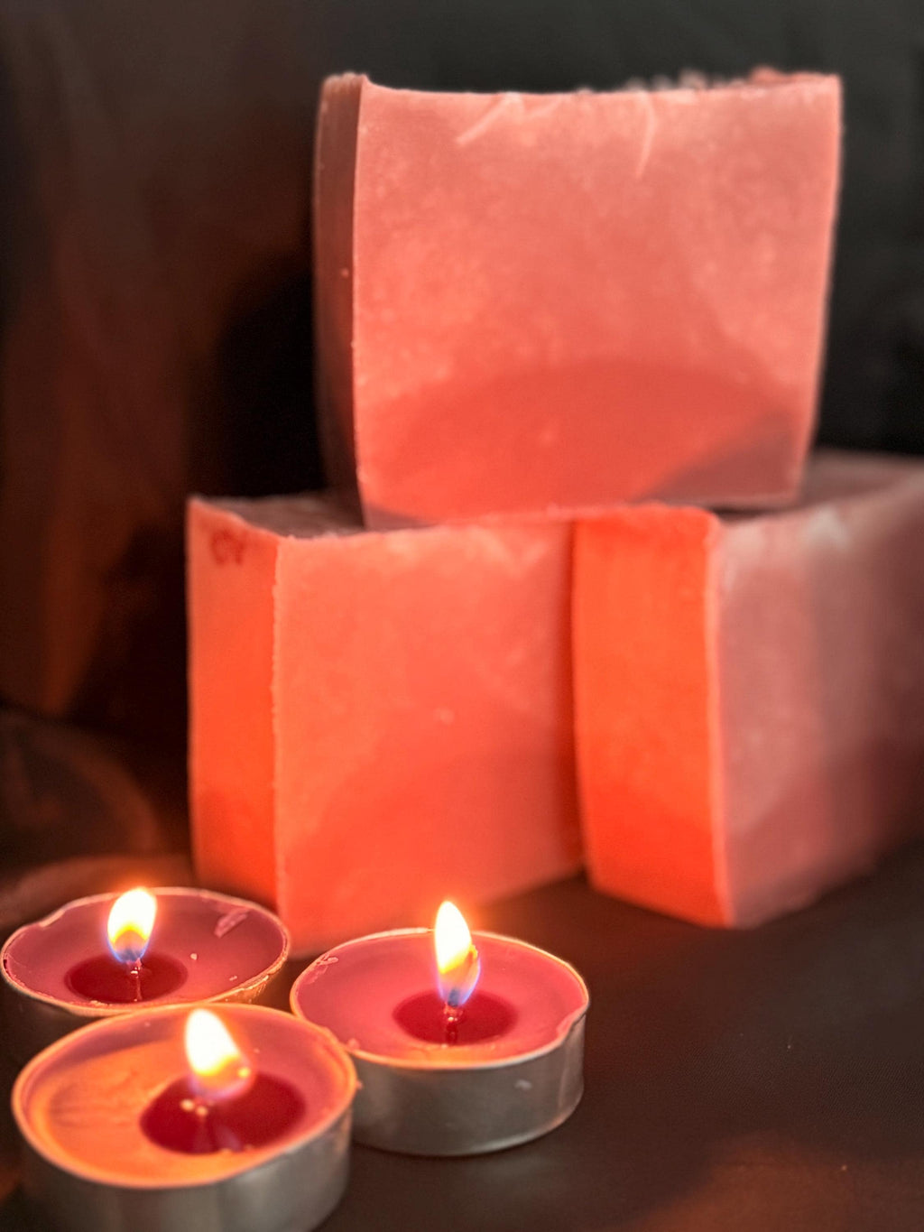 Dragon's Thirst Handmade Soap Bar | Warm Amber & Smoky Firewood