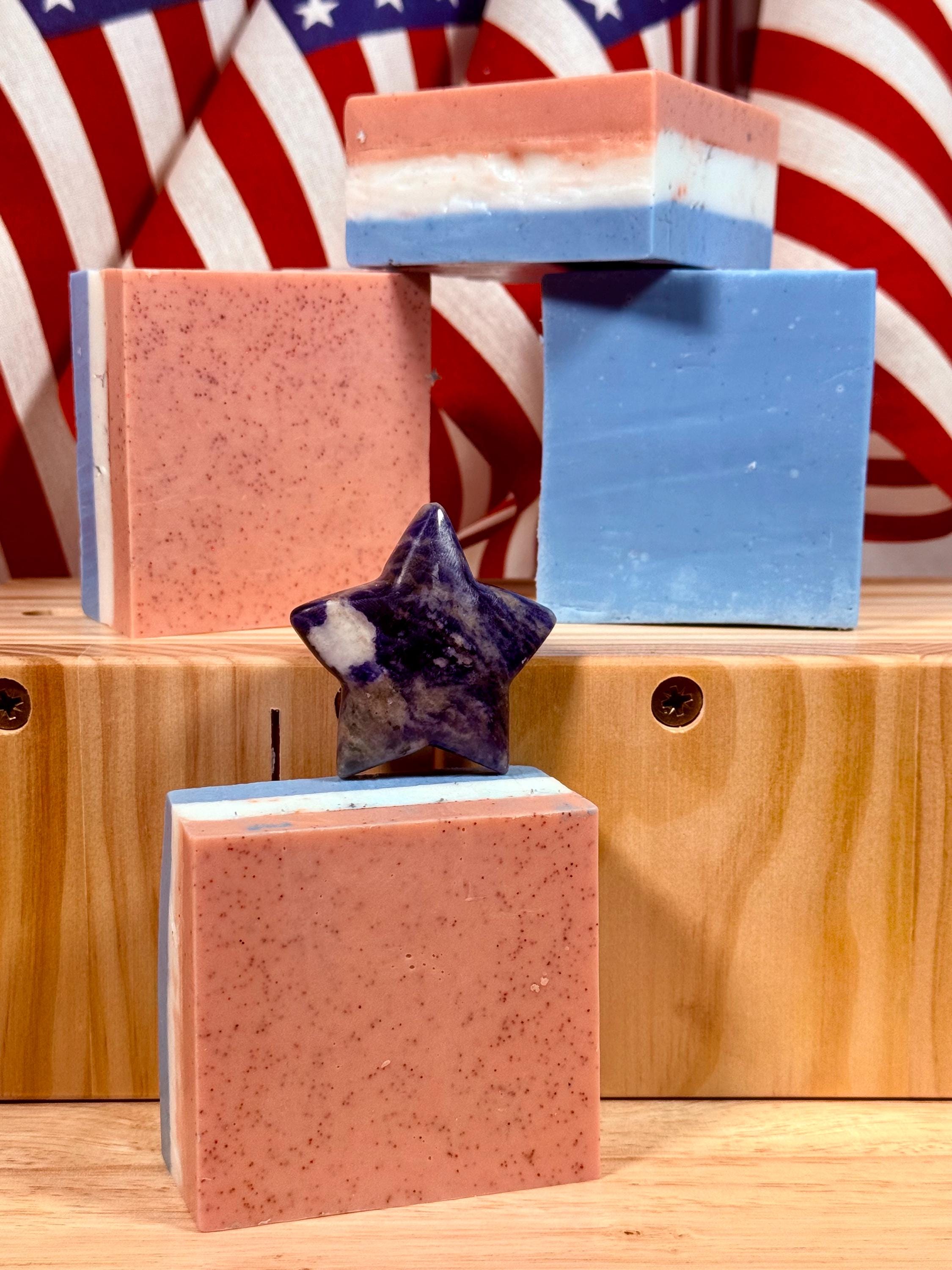 Patriotic Independence Soap Bar
