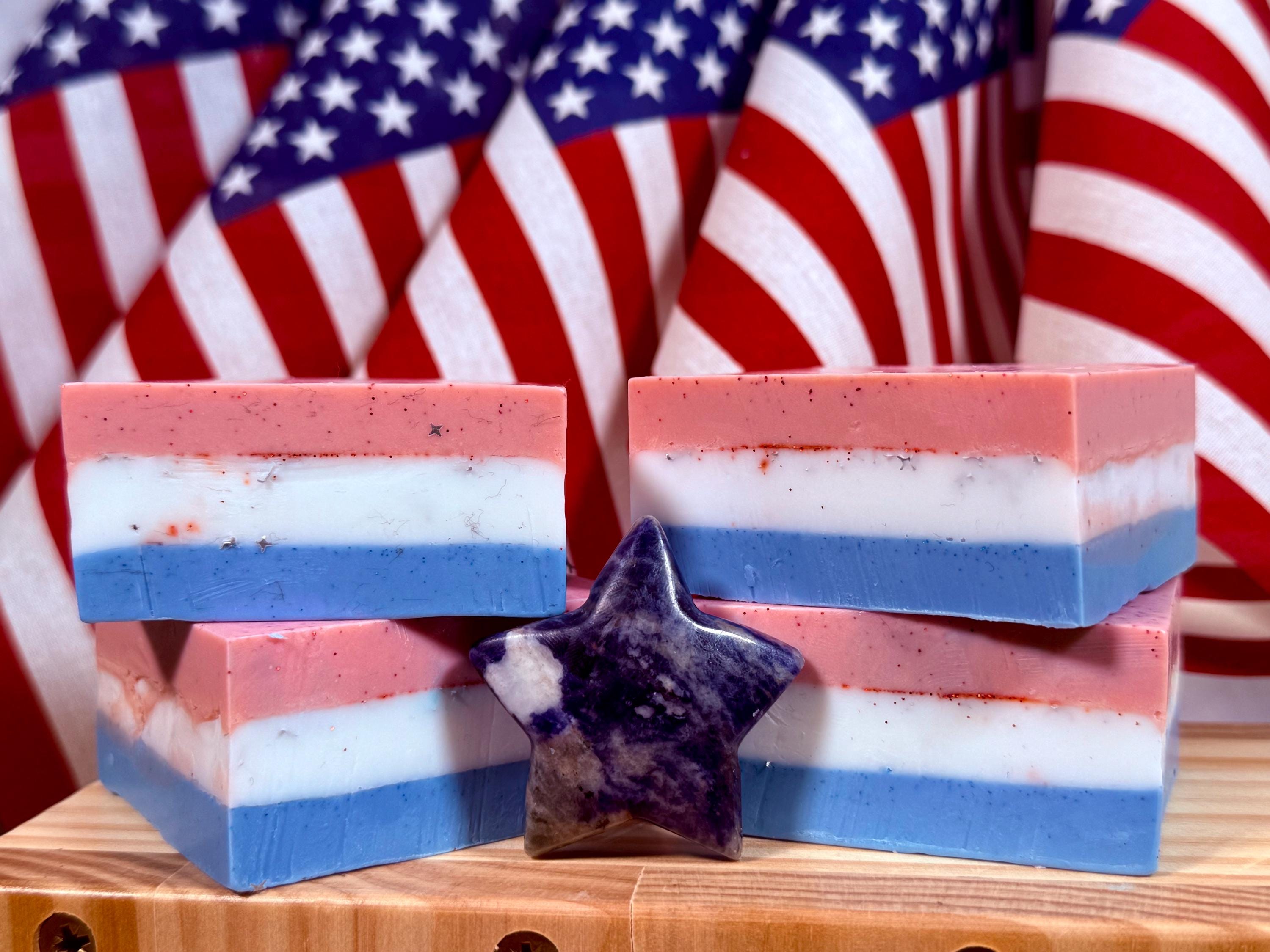 Patriotic Independence Soap Bar