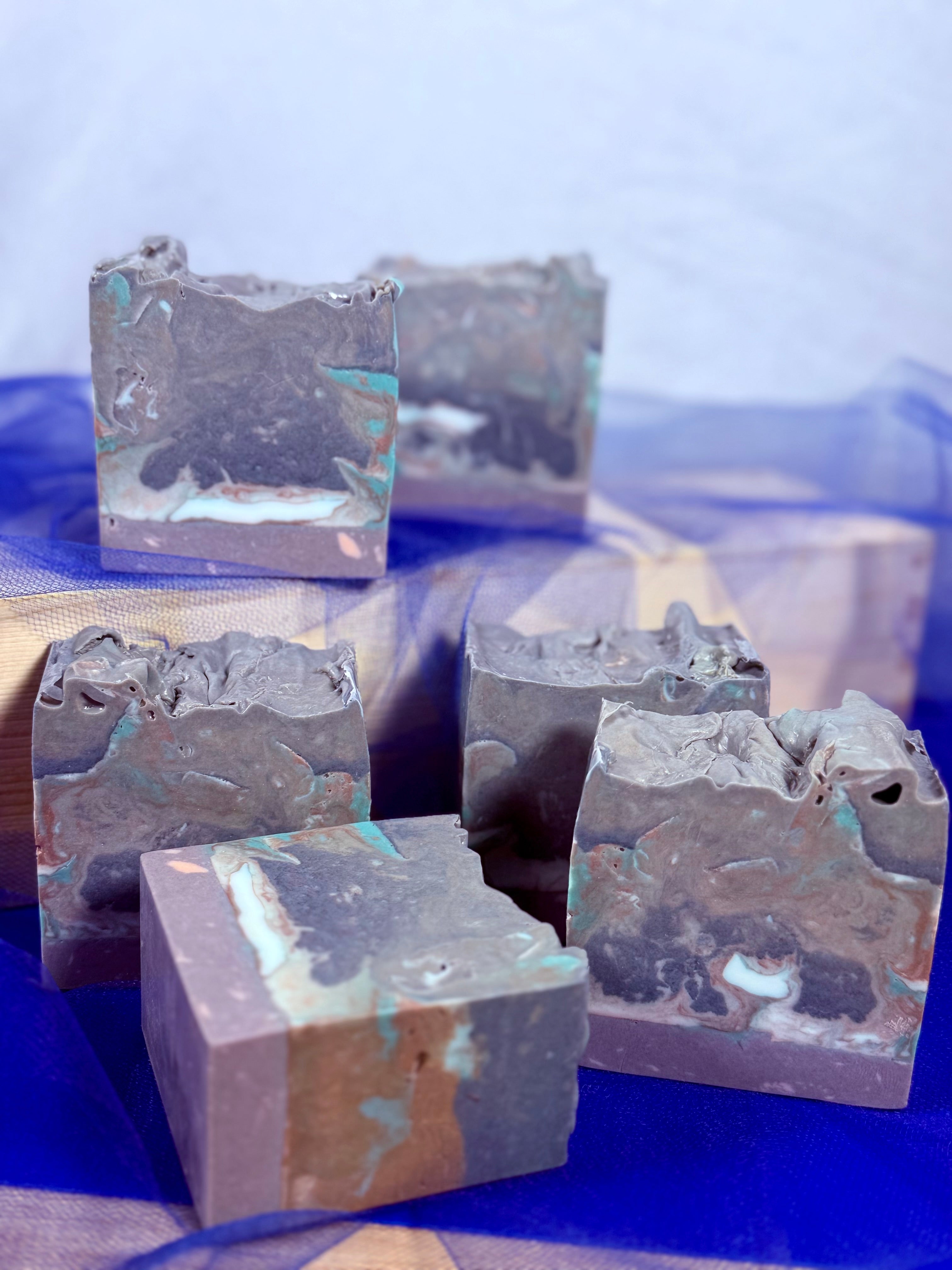 Poseidon's Wrath Soap Bar | Activated Charcoal & Shea Butter