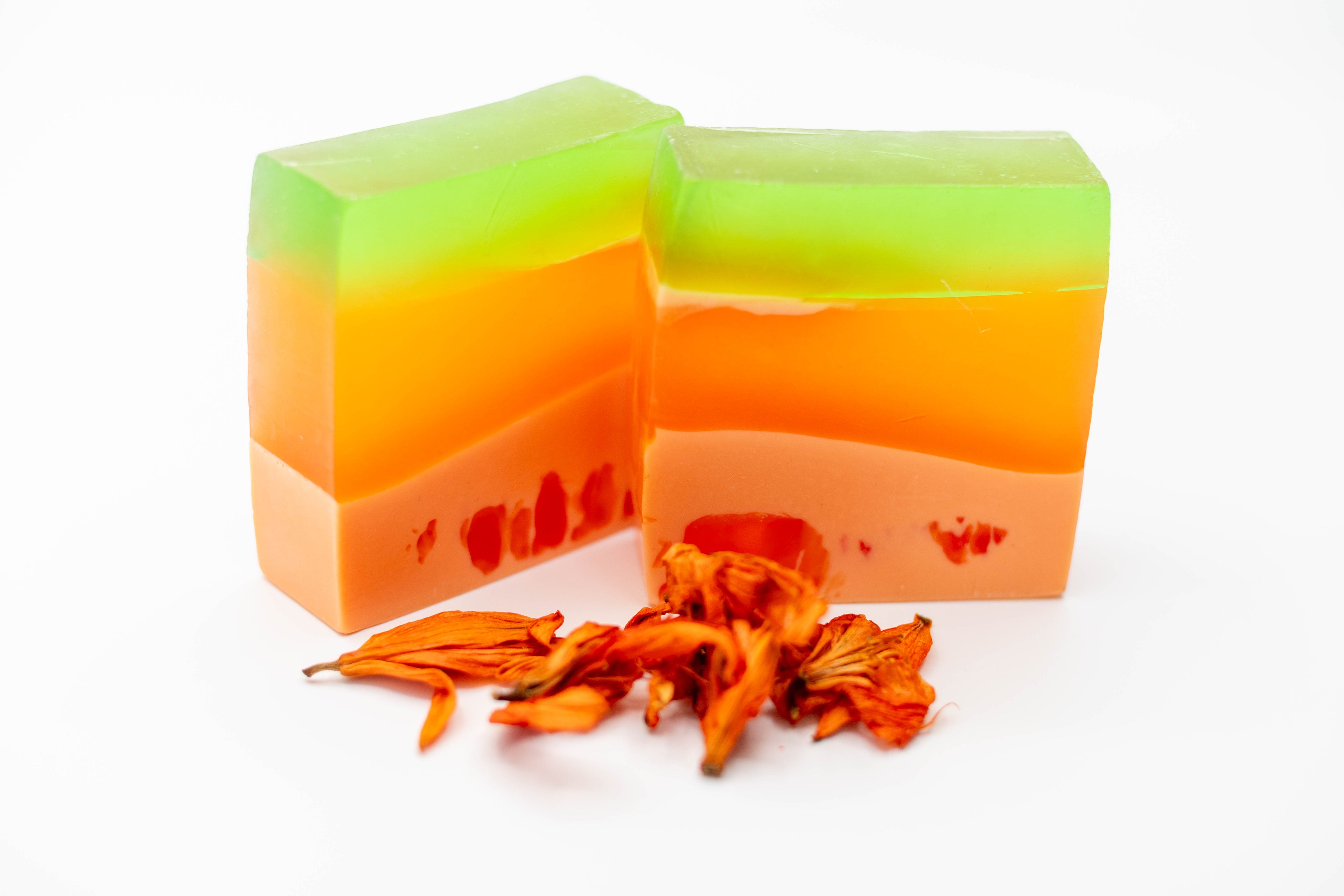 The Orange Bar Handmade Soap | Glycerin & Goat Milk