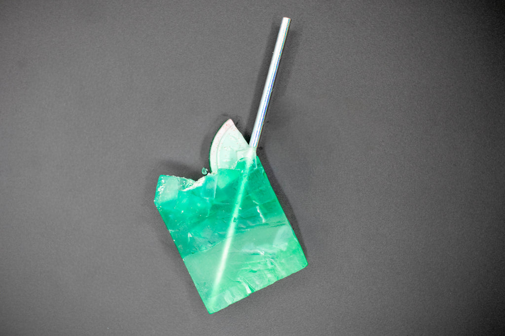 Summer Melon with Salt Rim Handmade Soap Bar