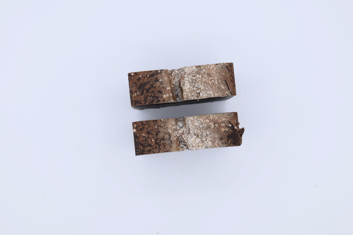 Alternate view of Smugglers Cove black handcrafted soap bar