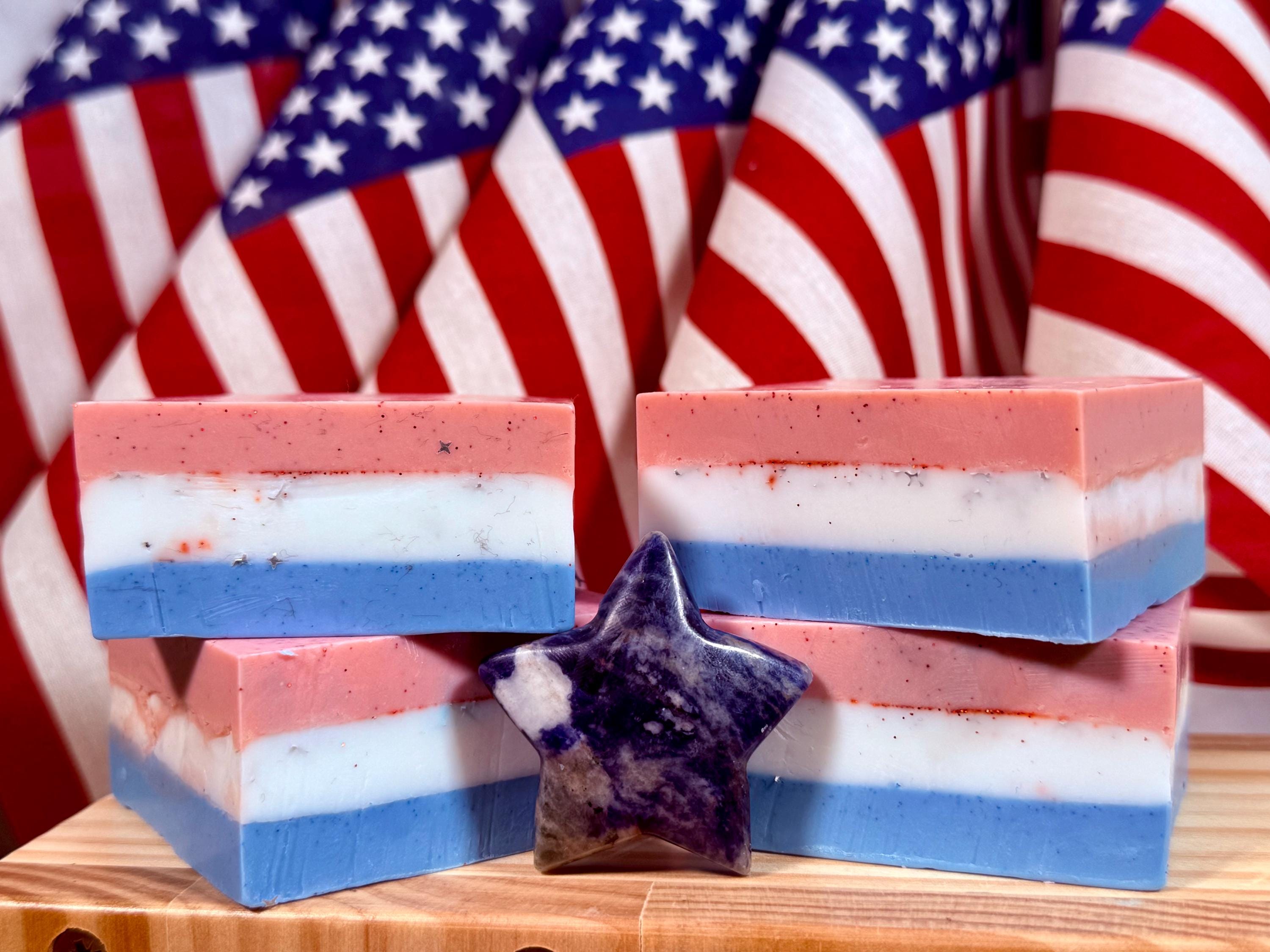 Patriotic Independence Soap Bar