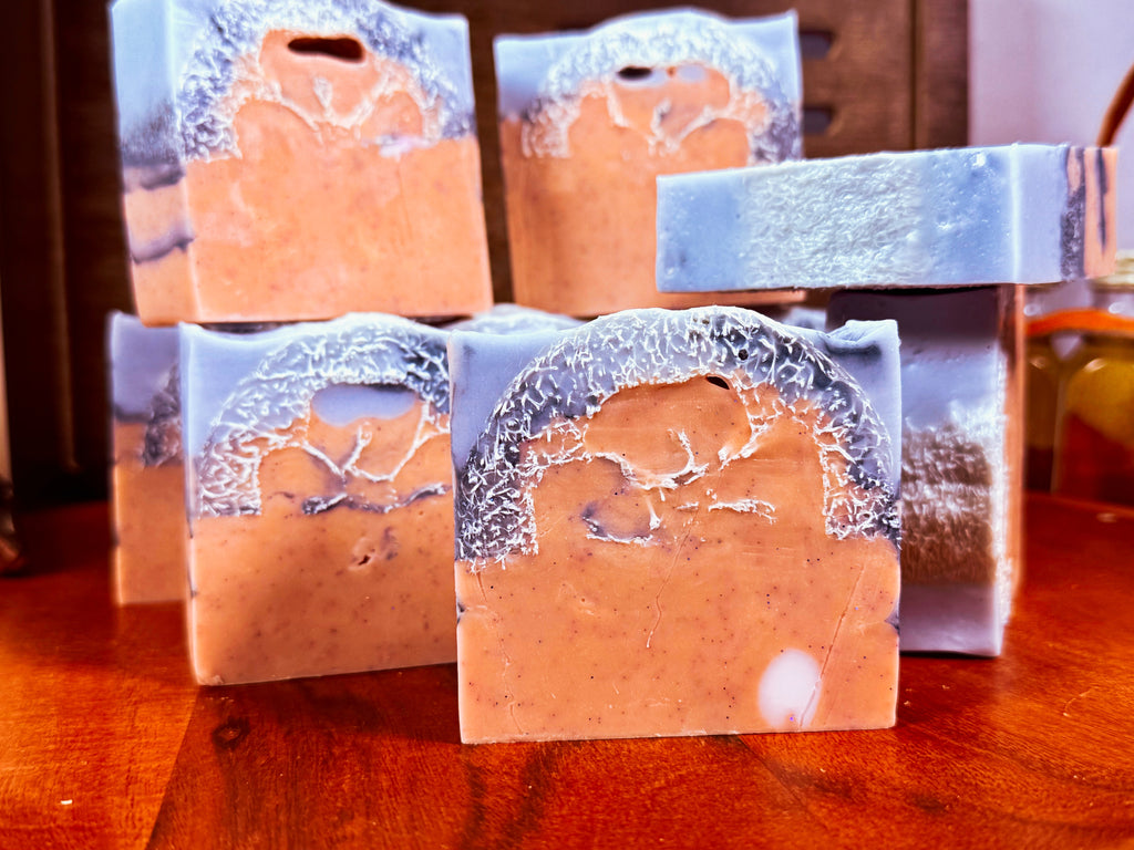 Canyon Reserve Handmade Loofah Soap Bar | Moroccan Oil & Cool Musk