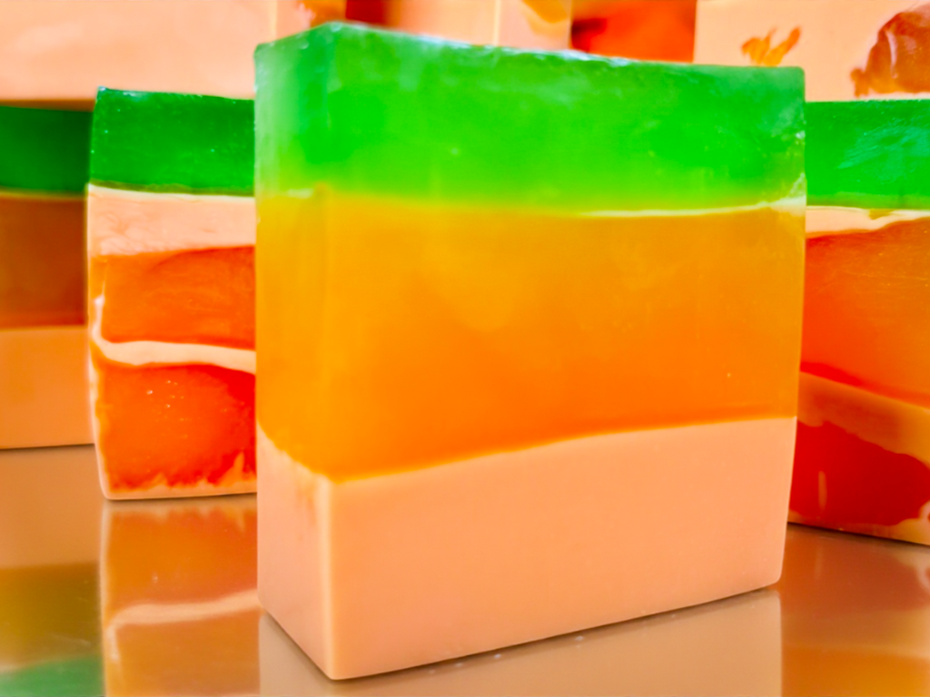 The Orange Bar Handmade Soap | Glycerin & Goat Milk